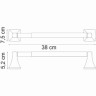 Держатель бумажных полотенец WASSERKRAFT WERN K-2591