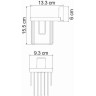 Держатель освежителя воздуха WASSERKRAFT EXTER K-5245