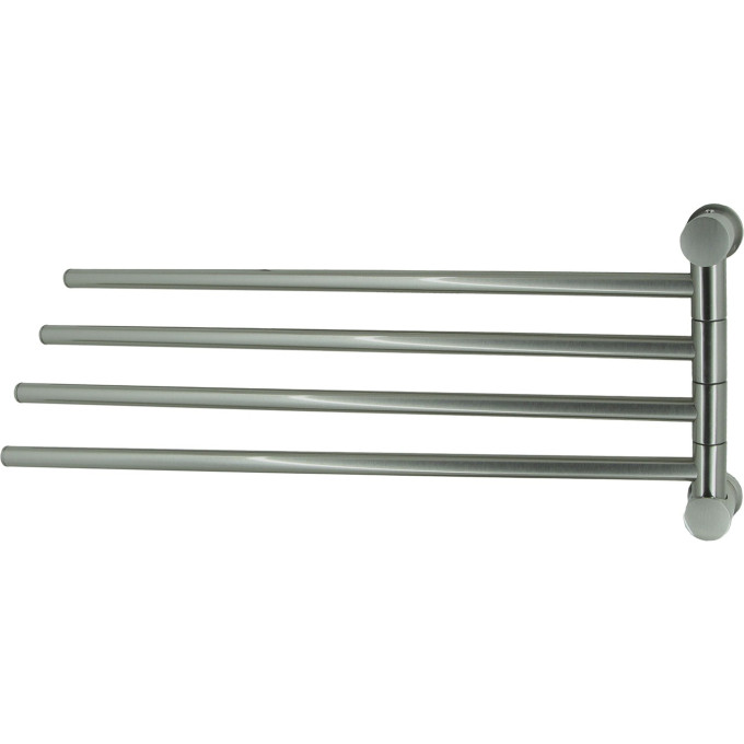 Держатель полотенец четверной WASSERKRAFT K-1034NICKEL