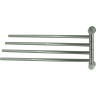 Держатель полотенец четверной WASSERKRAFT K-1034NICKEL
