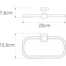 Держатель полотенец WASSERKRAFT RHIN K-8760