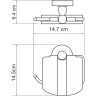 Держатель туалетной бумаги WASSERKRAFT DIEMEL K-2225