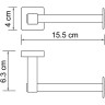 Держатель туалетной бумаги WASSERKRAFT DILL K-3996