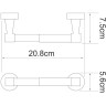 Держатель туалетной бумаги WASSERKRAFT ISEN K-4022