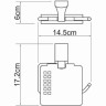 Держатель туалетной бумаги WASSERKRAFT LEINE K-5025