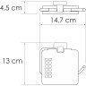 Держатель туалетной бумаги WASSERKRAFT RHIN K-8725