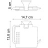 Держатель туалетной бумаги WASSERKRAFT WERN K-2525