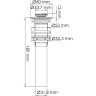 Донный клапан WASSERKRAFT A252