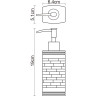 Дозатор для жидкого мыла WASSERKRAFT MAIN K-4799