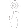 Дозатор для жидкого мыла WASSERKRAFT RUWER K-6799