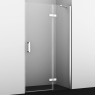 Душевая дверь в нишу WASSERKRAFT ALLER WHITE 10H05RWHITE 120 см
