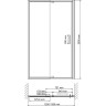 Душевая дверь WASSERKRAFT BERKEL 48P30