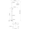 Душевая система WASSERKRAFT A12202