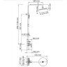 Душевая система WASSERKRAFT A16601