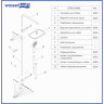Душевая стойка WASSERKRAFT A042