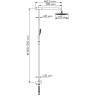 Душевая стойка WASSERKRAFT A066