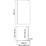 Душевое ограждение WASSERKRAFT RUR 30W44-MR