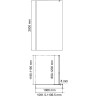 Душевое ограждение WASSERKRAFT RUR 30W46-MG