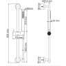 Душевой гарнитур WASSERKRAFT A142