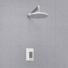 Душевой комплект 225 мм WASSERKRAFT A12667WHITE