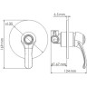 Душевой комплект WASSERKRAFT A12314