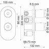 Душевой комплект WASSERKRAFT A15030 THERMO