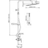 Душевой комплект WASSERKRAFT A166.117.137.087.CH