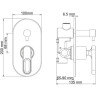 Душевой комплект WASSERKRAFT A16830
