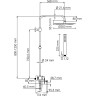 Душевой комплект WASSERKRAFT A174.160.217.CB