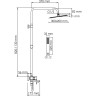 Душевой комплект WASSERKRAFT A177.069.103.087.CH