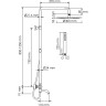 Душевой комплект WASSERKRAFT A188.116.137.087.CH THERMO