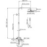 Душевой комплект WASSERKRAFT BK17401CB