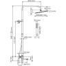 Душевой комплект WASSERKRAFT BK29901BM