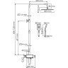Душевой комплект WASSERKRAFT THERMO BK11301CH