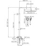 Душевой набор WASSERKRAFT BK18501WM