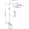 Душевой набор WASSERKRAFT BK27701BM