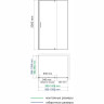 Душевой уголок WASSERKRAFT AISCH 55P19 100х100 см