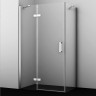 Душевой уголок WASSERKRAFT ALLER 10H10LWHITE 120х100 см