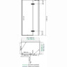 Душевой уголок WASSERKRAFT ALLER 10H10RBLACK MATT 120x100 см