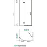 Душевой уголок WASSERKRAFT ALLER 10H06L 120x80 см