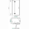 Душевой уголок WASSERKRAFT ALLER 10H07LBLACK MATT 120x90 см