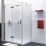 Душевой уголок WASSERKRAFT ALLER BLACK 10H07LBLACK 120x90 см