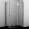 Душевой уголок WASSERKRAFT ALLER WHITE 10H06RWHITE 120x80 см