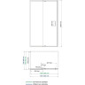 Душевой уголок WASSERKRAFT BERKEL 48P06 120x80 см