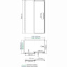 Душевой уголок WASSERKRAFT DINKEL 58R06 120x80 см