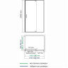 Душевой уголок WASSERKRAFT ELBE 74P07 120х90 см