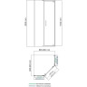 Душевой уголок WASSERKRAFT LEINE 35P11 90x90 см