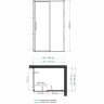 Душевой уголок WASSERKRAFT LOPAU 32S07R 120х90 см