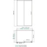 Душевой уголок WASSERKRAFT MAIN 41S15 110х90 см