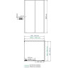 Душевой уголок WASSERKRAFT RHIN 44S07 120х90 см